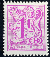 België - Belgique - C18/40 - 1982 - MNH - Michel D85 - Dienst - Cijfer Op Heraldieke Leeuw Met Wimpel - Neufs