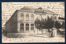 54.Lunéville. Les Halles Et Collège Communal. 1903 - Luneville