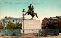 Louisana New Orlans Andrew Jackson Monument In Jackson Square - New Orleans