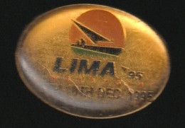 76819- Pin's.LIMA 95 , Avion Aérospatiale, Malaisie 1995 - Space