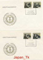 DDR Mi. Nr. 1161-1164 10 Jahre Nationale Volksarmee - FDC - Siehe Scan - 1950-1970