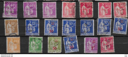 Timbres Type "paix" (1932...) - Andere & Zonder Classificatie