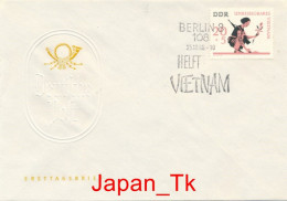 DDR Mi. Nr. 1220 Unbesiegbares Vietnam - FDC - Siehe Scan - 1950-1970