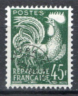 Réf 74 CL2 < -- FRANCE < PRÉOBLITERÉ N° 117 ** NEUF Luxe ** MNH - Cat 25.00 € - 1953-1960