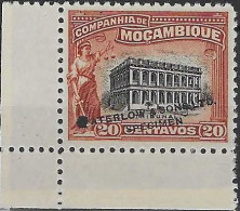 1918 PORTUGAL MOZAMBIQUE COMPANY LOCAL MOTIVES MF128 20c Brown And Black  Colour Proof “WATERLOW & SONS LTD SPECIMEN” - Proeven & Herdrukken