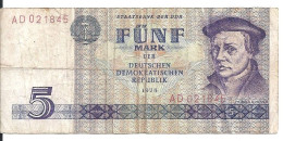 ALLEMAGNE 5 MARK 1975 VF P 27 - 5 Mark