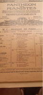 Variations Sur Le Duo De La Molinara LUGDWIG VAN BEETHOVEN Henry Lemoine 1935 - P-R