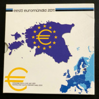 Estonia Cartera Euro Set 8 Monedas 2011 Sc Unc - Estonia