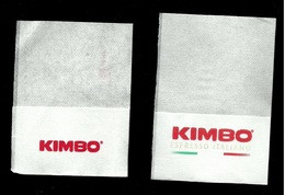 2 Tovagliolini Da Caffè - Caffè Kimbo - Reclameservetten