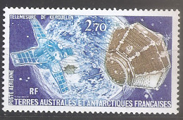 TAAF Terres Australes 1977 N° PA 49 Iso ** Science, Espace, Télémesures, Kerguelen, Satellite, D2B, Kourou, Canada, ISIS - Neufs