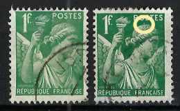 FRANCE: Lot D' "Iris" Obl. CAD Et Neuf**, Des Var. - 1945-47 Cérès De Mazelin