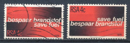 °°° SOUTH AFRICA  - Y&T N°459/60 - 1979 °°° - Used Stamps