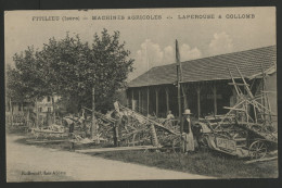 FITILIEU MACHINES AGRICOLES LAPEROUSE & COLLOMB Gros Plan Animé Avec De Nombreuses Machines. - Sonstige & Ohne Zuordnung