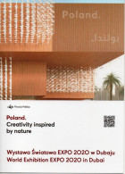 POLAND 2021 POST OFFICE LIMITED EDITION FOLDER: WORLD EXHIBITION EXPO 2020 IN DUBAI POLISH CREATIVITY INSPIRED NATURE MS - Briefe U. Dokumente