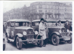 Peugeot Six Et Peugeot 5CV Du Tour De France Auto A Lille En 1929  - 15x10cms PHOTO - Rallyes
