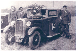 Voiture Salmson Au Meeting Des Routes Pavées A Lille En 1929 A Lille En 1929  - 15x10cms PHOTO - Rallyes