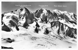 Aiguille Du Chardonnet Aiguille Verte Mont Blanc Région Cabane Trient - Trient