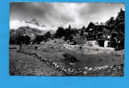 18124 BRAUNWALD  PENSION FRIEDHEIM     (2 Scans )  Suisse - Braunwald