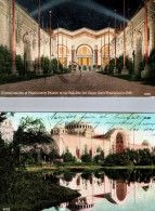 Pan. Pac. Int. Expo. San Francisco 1915 Postcards Used In Uruguay Tero & Railway - Uruguay