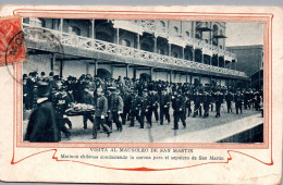 1904 Chile Marines Argentina Caras Y Caretas Original Limited Postcard Military - Verzamelingen & Kavels