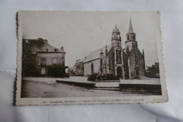 D 56 - Locminé - L'église Et Le Monument Aux Morts - Locmine