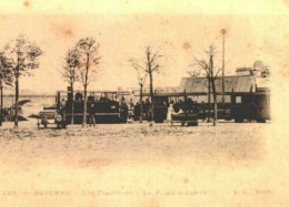 Bayonne Tramway Railroad Railway Precurseur CPA Original Postcard France Ca1890 - Strassenbahnen