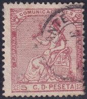 Spain 1873 Sc 192 España Ed 132 Used Date Cancel - Used Stamps