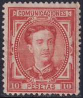 Spain 1876 Sc 230 España Ed 182 MNG(*) Some Short Perfs - Ungebraucht
