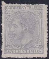 Spain 1879 Sc 246 España Ed 204 MNG(*) Rough Perfs - Nuovi