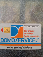 FRANCE PRIVEE EN47 DOMOSERVICES 04/91 50U UT - 50 Eenheden