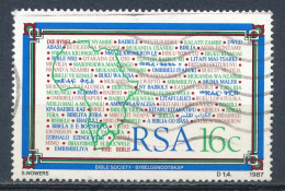 °°° SOUTH AFRICA  - Y&T N°631 - 1987 °°° - Used Stamps
