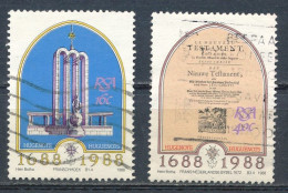 °°° SOUTH AFRICA  - Y&T N°644/46 - 1988 °°° - Used Stamps