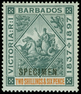 **/S Barbados - Lot No. 258 - Barbades (...-1966)