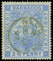 O Barbados - Lot No. 263 - Barbades (...-1966)