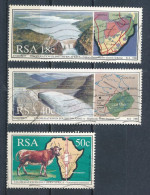°°° SOUTH AFRICA  - Y&T N°706/9 - 1990 °°° - Used Stamps