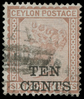 O Ceylon - Lot No. 498 - Ceilán (...-1947)