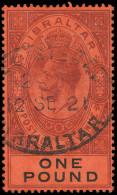 On Piece/O Gibraltar - Lot No. 649 - Gibraltar