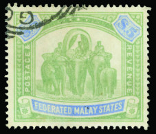 O Malaya (Federated States) - Lot No. 911 - Federated Malay States