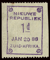 * New Republic - Lot No. 1104 - Nieuwe Republiek (1886-1887)