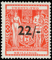 * New Zealand - Lot No. 1168 - Fiscali-postali