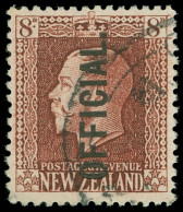 O New Zealand - Lot No. 1190 - Dienstzegels