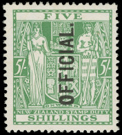 * New Zealand - Lot No. 1191 - Dienstzegels