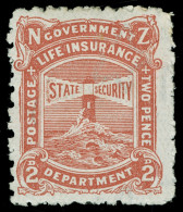 * New Zealand - Lot No. 1195 - Dienstzegels