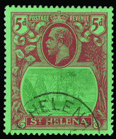 O St. Helena - Lot No. 1393 - Saint Helena Island