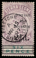 O Sierra Leone - Lot No. 1483 - Sierra Leona (...-1960)