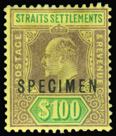 S Straits Settlements - Lot No. 1596 - Straits Settlements