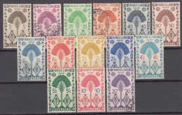 Madagascar 1943 Mi#350-363 Mint Hinged/used - Unused Stamps