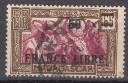 Madagascar 1943 FRANCE LIBRE Mi#286 Used - Usados