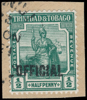 On Piece Trinidad And Tobago - Lot No. 1722 - Trinidad & Tobago (...-1961)