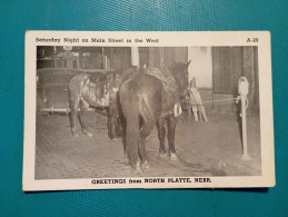 Saturday Night On Main Street In The West - Greetings From North Platte, Nebr. - Altri & Non Classificati